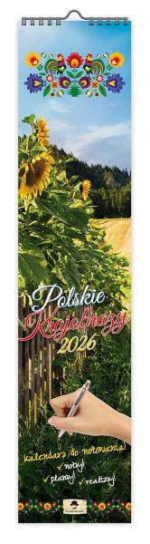 Kalendarz paskowy wąski KPW V.3 Polskie Krajobrazy Pan Kalendarzyk